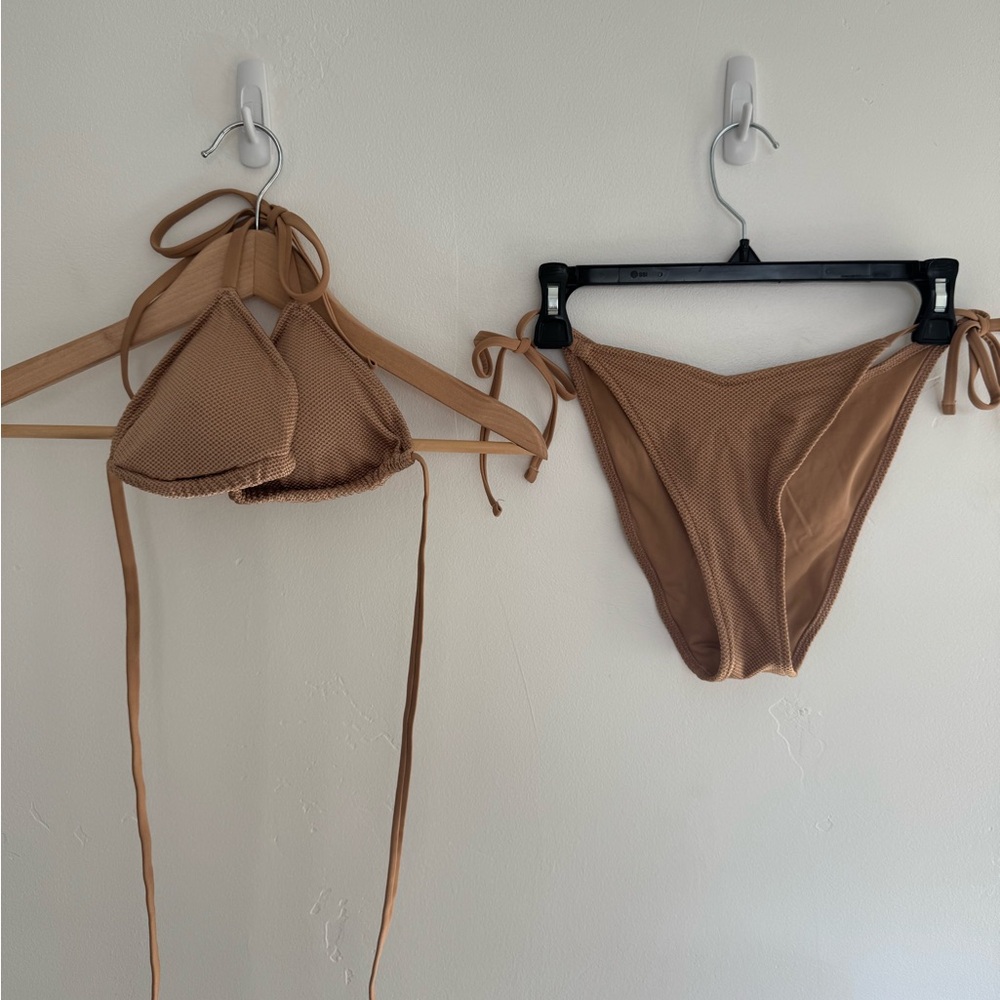 Aerie Tan Bikini Set